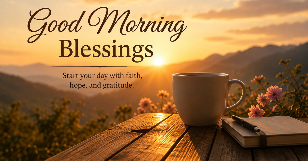 Beautiful Good Morning Blessings to Start Your Day