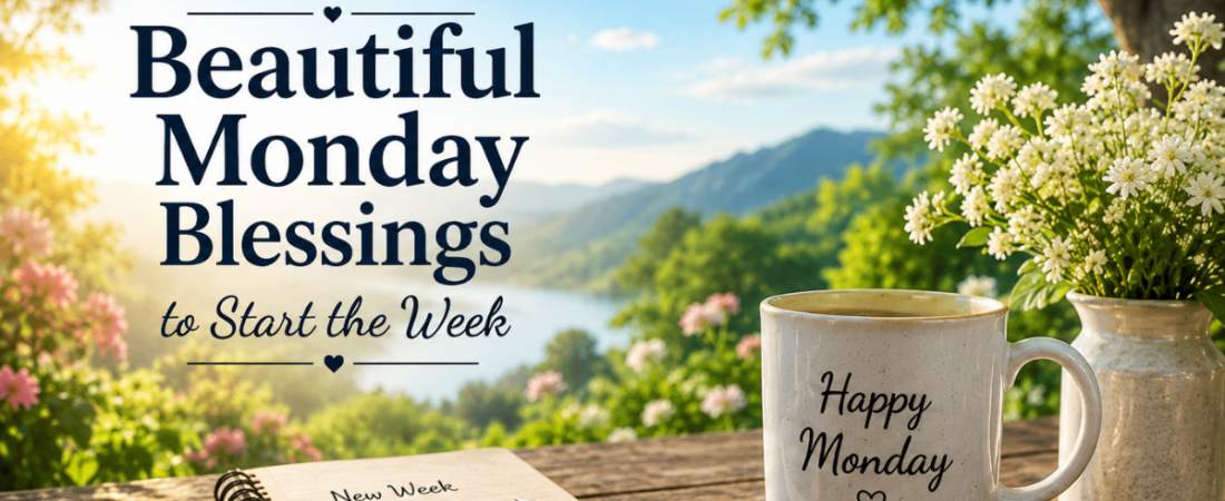 100+ Beautiful Monday Blessings to Start the Week