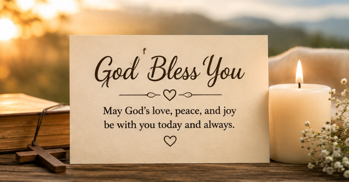 God Bless You Messages for Friends and Family